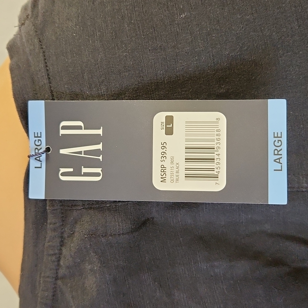 (Set of 3) Gap slub black T-shirt - Picture 3 of 3